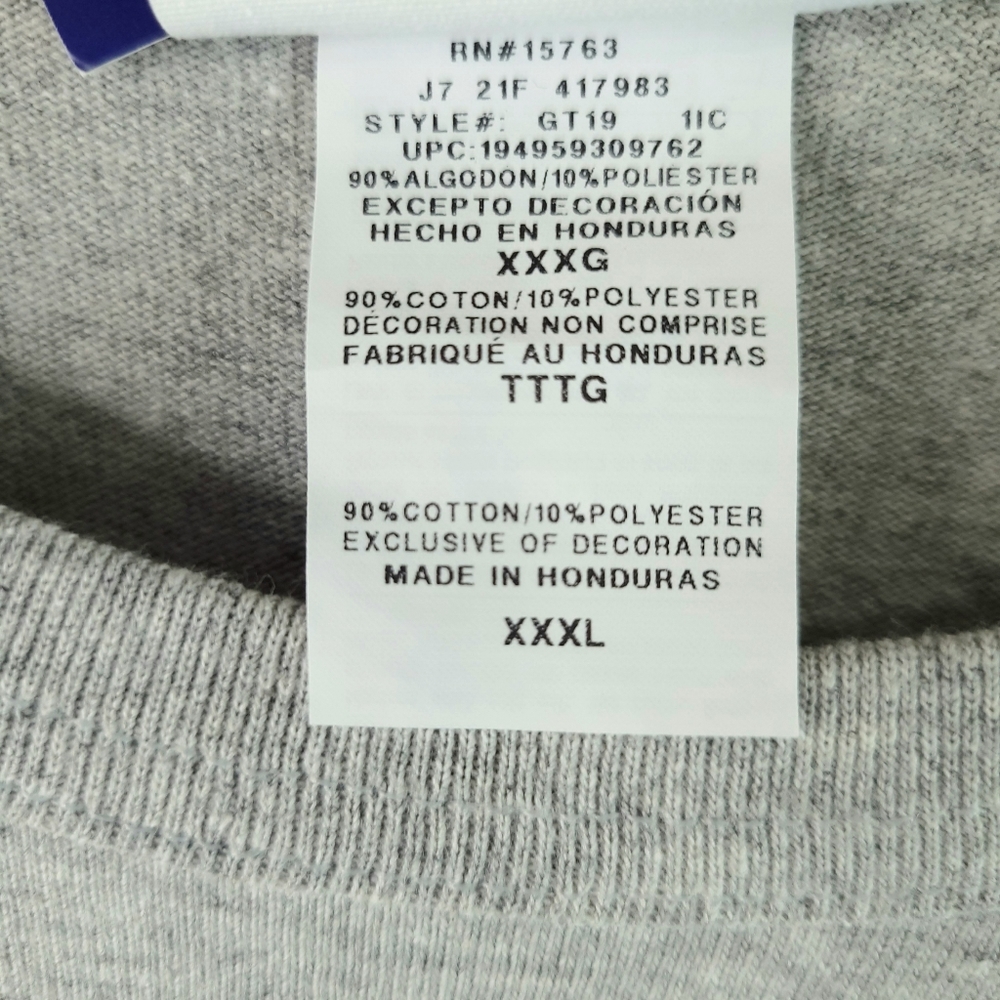 Champion Heavy Weight Back Graphic Logo Short Sleeve Tshirt 3XL - Picture 7 of 8